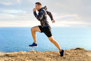Man-running-wearing-windbreaker-jacket
